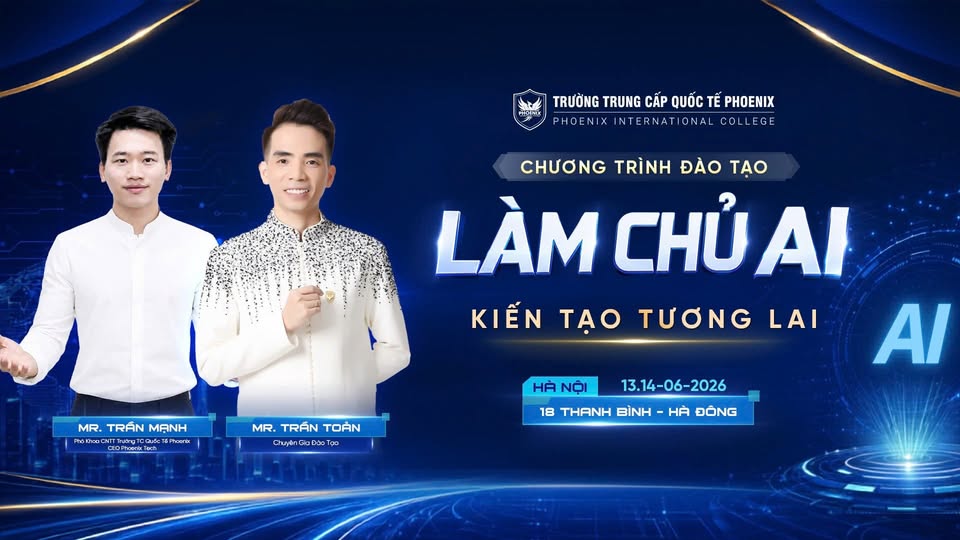Đặt Nền Móng Làm Chủ AI – Từ Ý Tưởng Đến Hình Ảnh, Video Triệu View