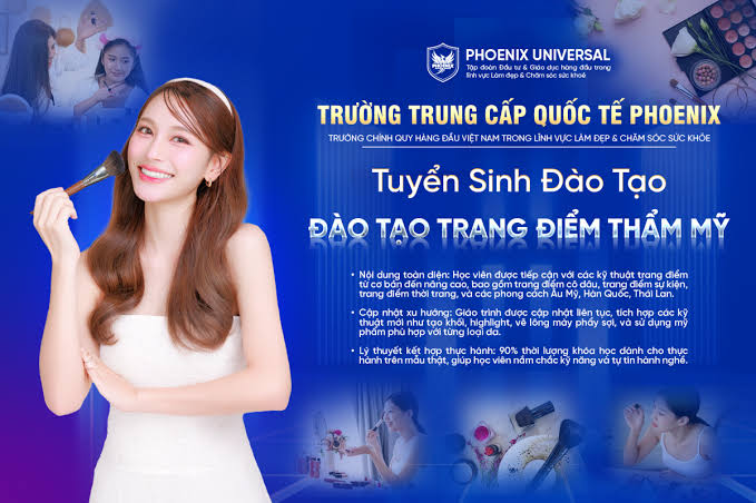 Đào tạo Trang điểm thẩm mỹ cấp chứng chỉ sơ cấp